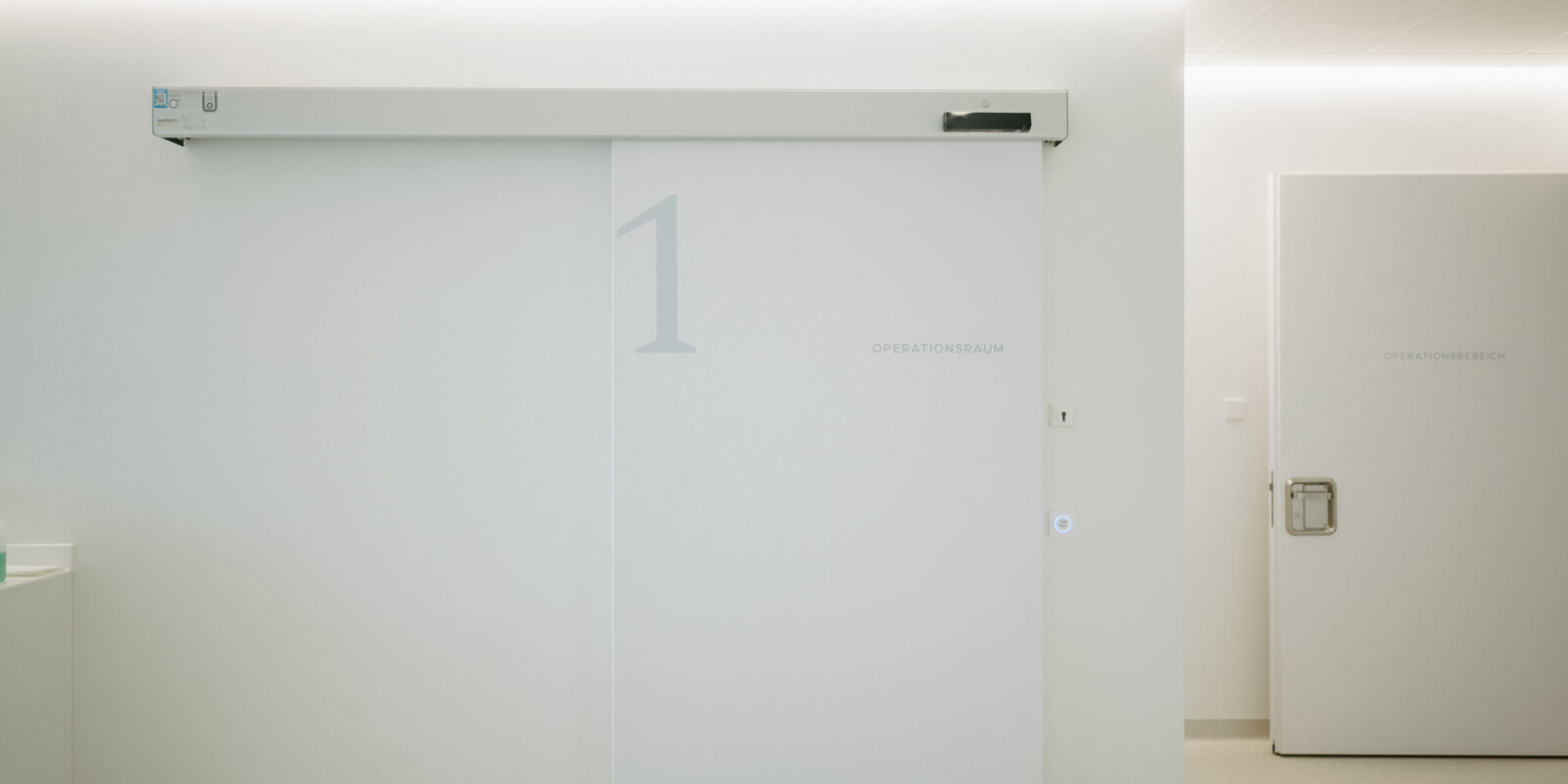 Operationsbereich der Praxis Rieth.